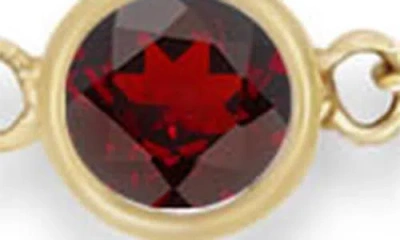 Zoë Chicco Bezel Opal Pendant Bracelet In Gold