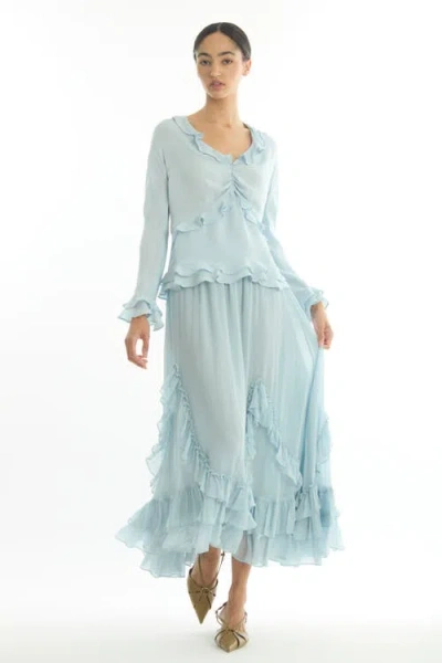 Secret Mission Elma Skirt In Blue