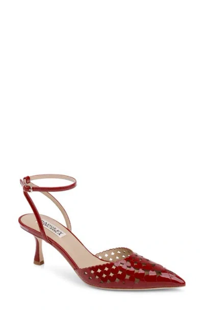Badgley Mischka Omelia Ankle Strap Pump In Multi
