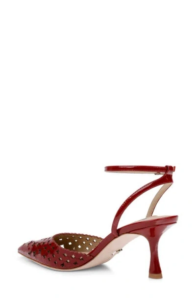 Badgley Mischka Omelia Ankle Strap Pump In Multi