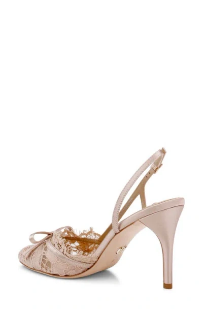 Badgley Mischka Oakville Slingback Pump In Pink