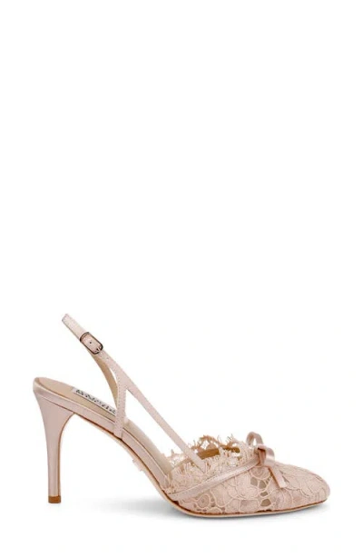 Badgley Mischka Oakville Slingback Pump In Pink