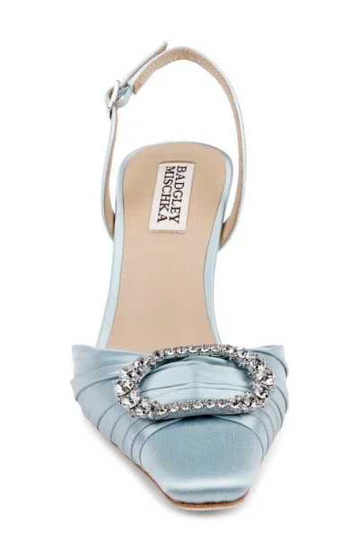 Badgley Mischka Oakville Slingback Pump In Blue