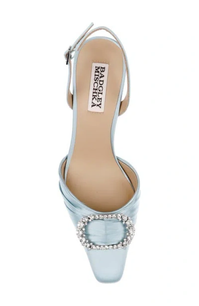 Badgley Mischka Oakville Slingback Pump In Blue