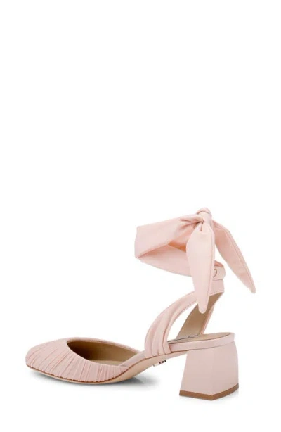 Badgley Mischka Ofelia Ankle Tie Pump In Multi