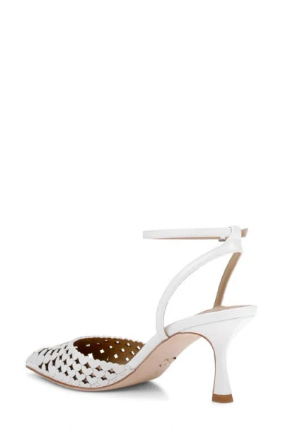 Badgley Mischka Omelia Ankle Strap Pump In Animal Print
