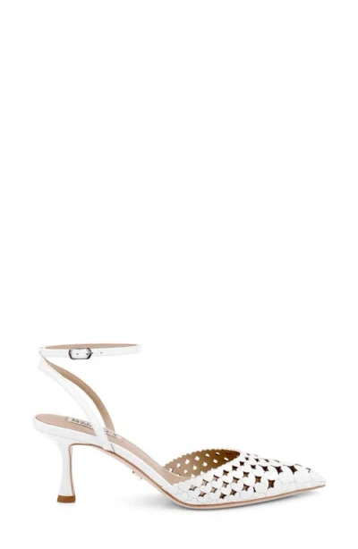 Badgley Mischka Omelia Ankle Strap Pump In Animal Print