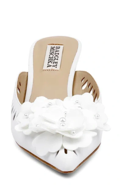 Badgley Mischka Oriana Mule In Animal Print