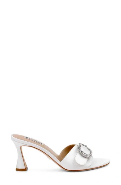 Badgley Mischka Odetta Sandal In White