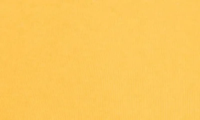 Hurley Poppy Cotton Graphic Baby Tee In Yellow