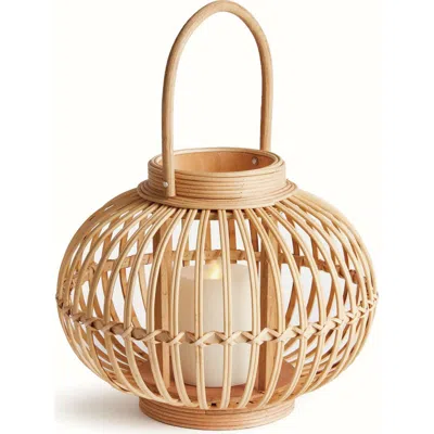 Napa Home & Garden Kayden Round Lantern Small In Brown