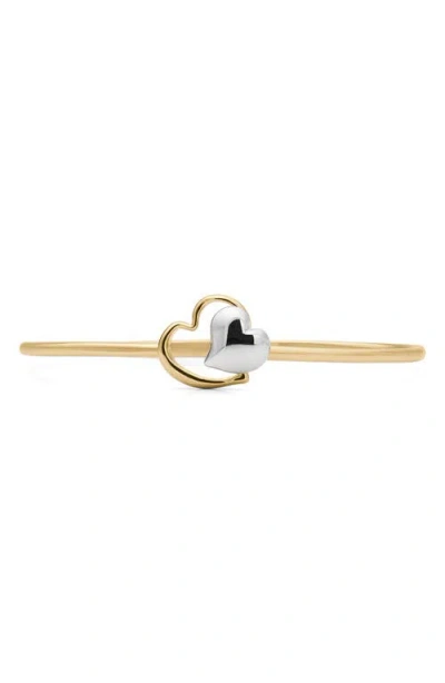 Kate Spade New York Hearts Bangle In Gold
