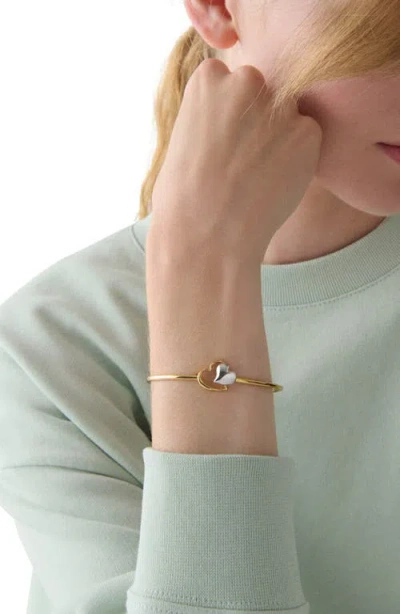 Kate Spade New York Hearts Bangle In Gold
