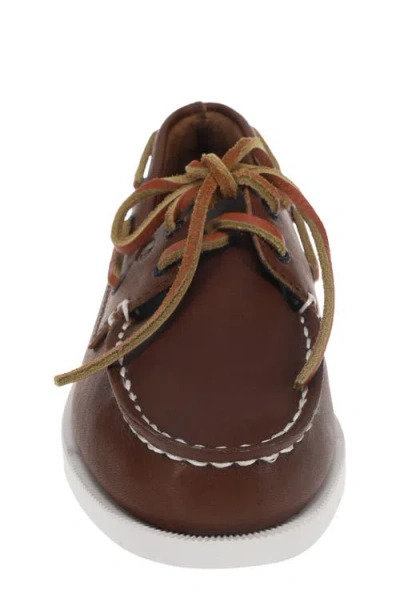 Sperry Kids' Authentic Original™ 2-eye Leather Boat Shoe In Brown