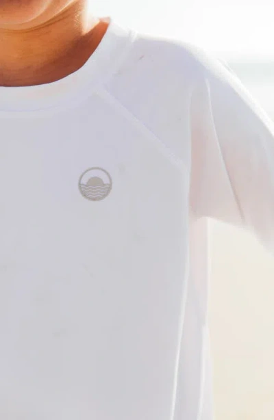 Feather 4 Arrow Kids' Icon Long Sleeve Rashguard In White