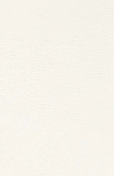 Rag & Bone Audrey Slim Leather Belt In White