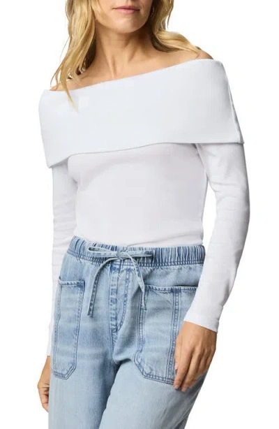 Splendid Josie Off The Shoulder Top In White