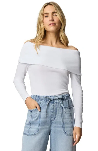 Splendid Josie Off The Shoulder Top In White
