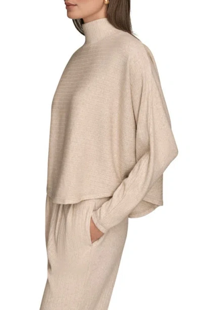 Donna Karan New York Mock Neck Sweater In Neutral