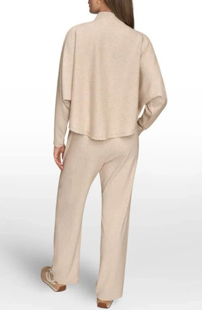 Donna Karan New York Mock Neck Sweater In Neutral