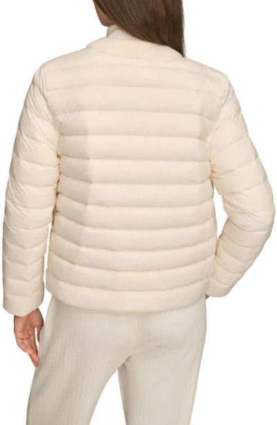Donna Karan New York Nylon Down Jacket In Multi