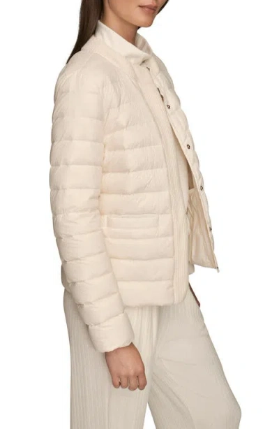 Donna Karan New York Nylon Down Jacket In Multi