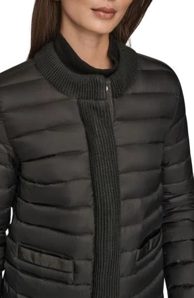 Donna Karan New York Nylon Down Jacket In Multi