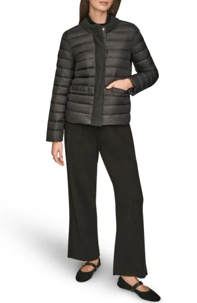 Donna Karan New York Nylon Down Jacket In Multi