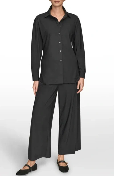 Donna Karan New York Front Button Shirt In Multi