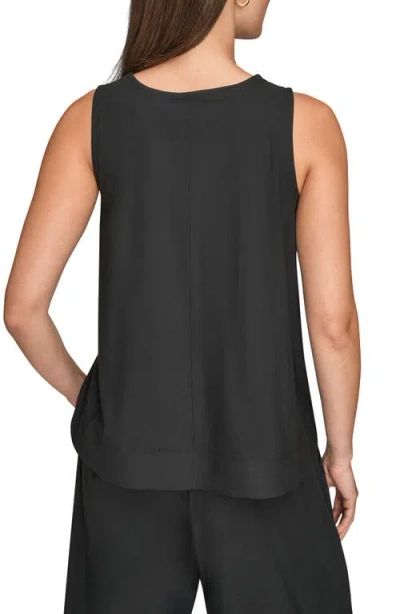 Donna Karan New York Sleeveless Top In Multi