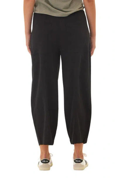 Threads 4 Thought Lauren Crop Barrel Stretch Twill Pants In Black