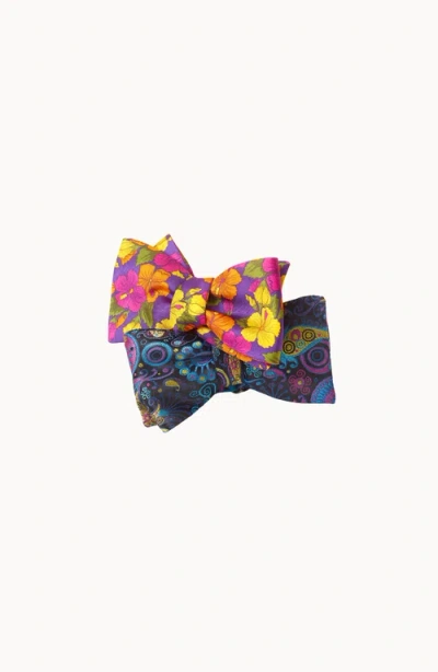 Beau Ties Of Vermont Hibiscus Garden Bow Tie