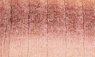 City Chic Shay Ombré Stripe Rib Sweater In Multi