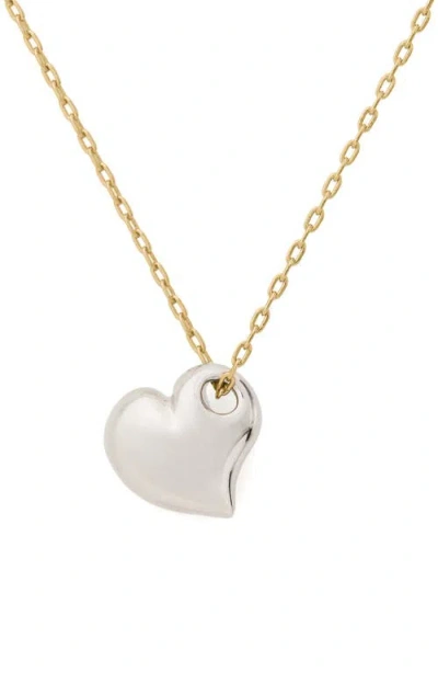 Kate Spade New York Heart Pendant Necklace In Gold