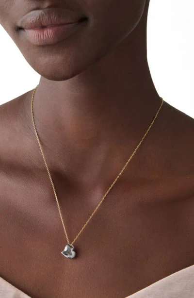 Kate Spade New York Heart Pendant Necklace In Gold