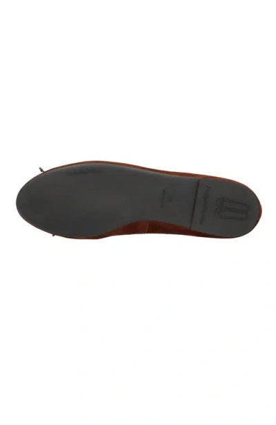 Pretty Ballerinas Round Toe Ballet Flat In Brown