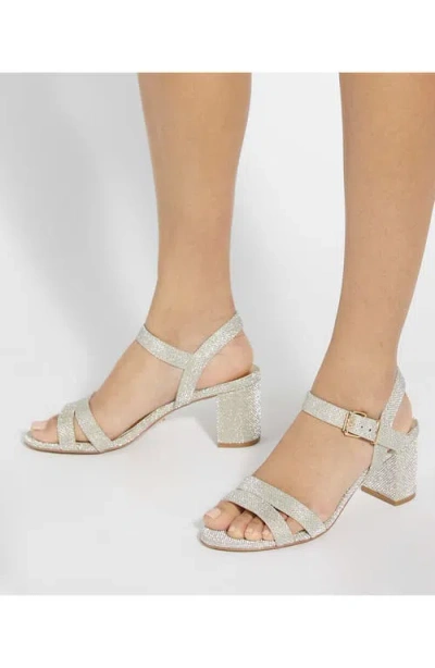 Dune London Merisa Ankle Strap Sandal In White