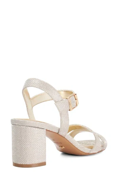 Dune London Merisa Ankle Strap Sandal In White