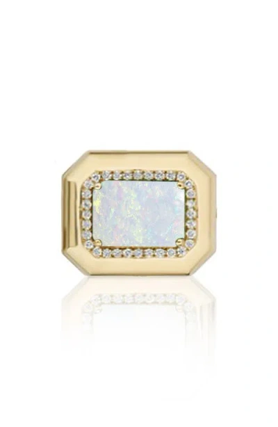 Goshwara Emerald Cut Ring In Gold