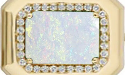 Goshwara Emerald Cut Ring In Gold