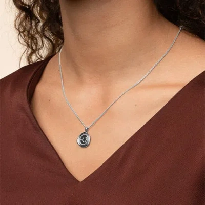 Bearfruit Jewelry 14k Gold Plated Seal Constellation Necklace 12 Zodiac Signs Holiday Gift Guide In Gray