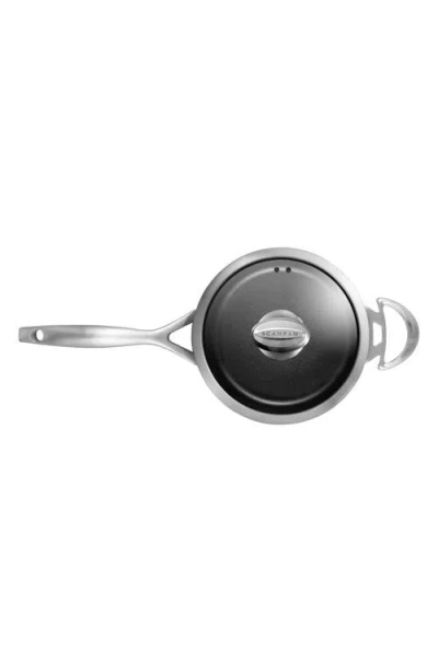 Scanpan Cs+ 4 Qt Covered Saucepan In Silver