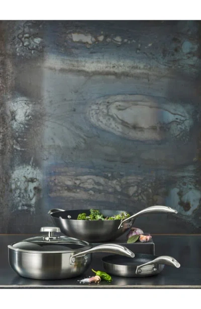 Scanpan Cs+ 12.5 Wok In Silver