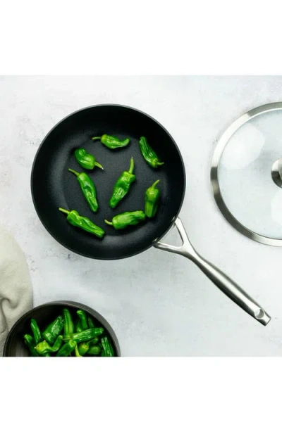 Scanpan Cs+ 4-quart Nonstick Sauté Pan With Lid In Silver