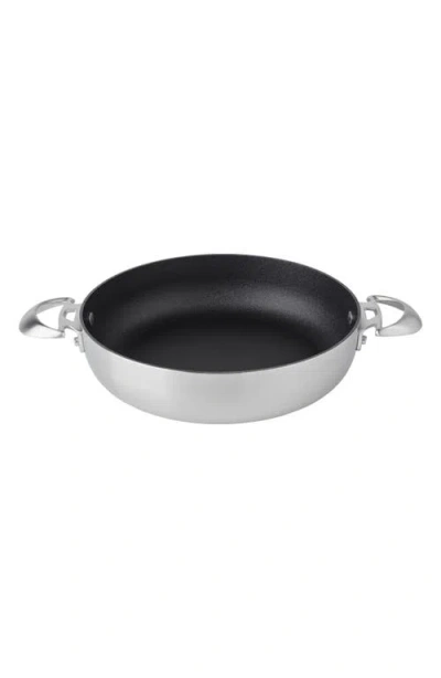 Scanpan Cs+ 4-quart Nonstick Chef's Pan With Lid In Silver