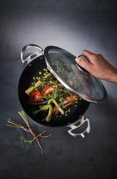 Scanpan Cs+ 5.25-quart Nonstick Chef's Pan With Lid In Silver