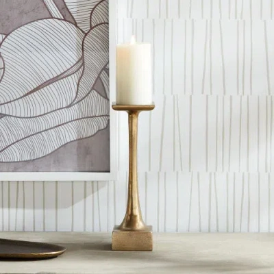 Napa Home & Garden Milton Candle Stand In Gold