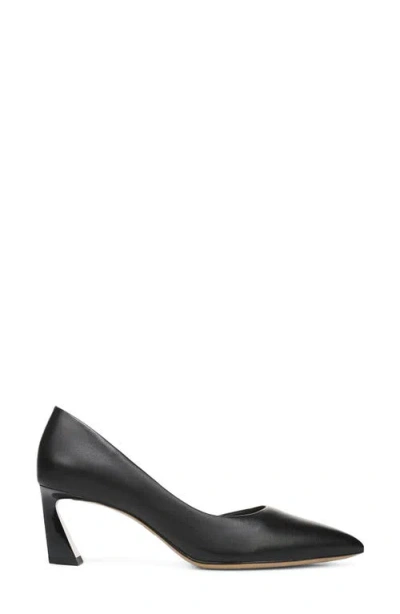 Sarto By Franco Sarto Tawny Pointed Toe Half D'orsay Pump In Black