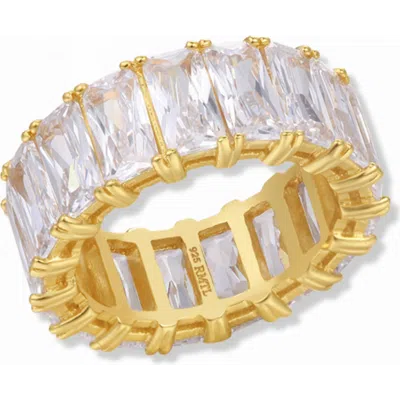 Rachelment Baguette Ring In Gold