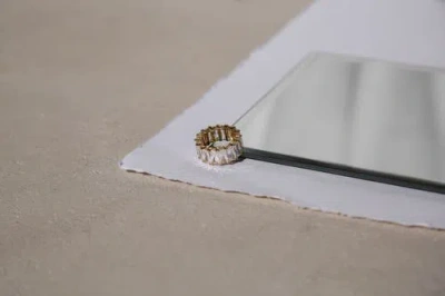 Rachelment Baguette Ring In Gold